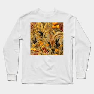 Autumn Harvest Pattern 13 Long Sleeve T-Shirt